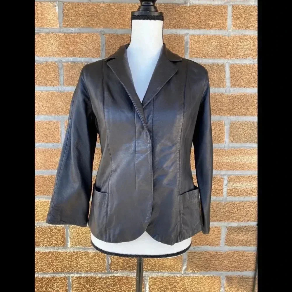 Vince leather jacket xtra small